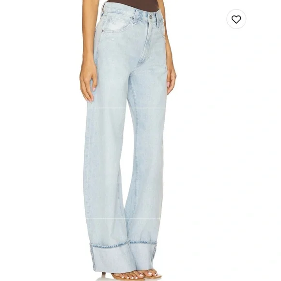 Paige Cuffed Arellia jeans NWOT - Picture 3 of 5